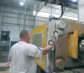 Bowles Electrostatic Painting - Machinery Painting - Louisville Ky