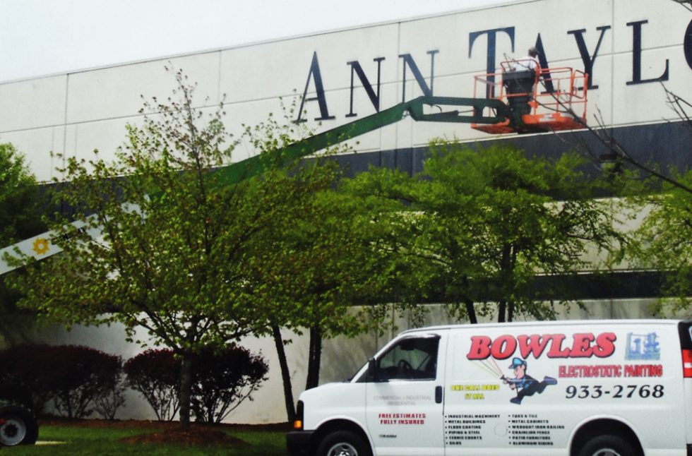 Bowles Electrostatic Painting - Building Painting - Ann Taylor - Louisville Ky